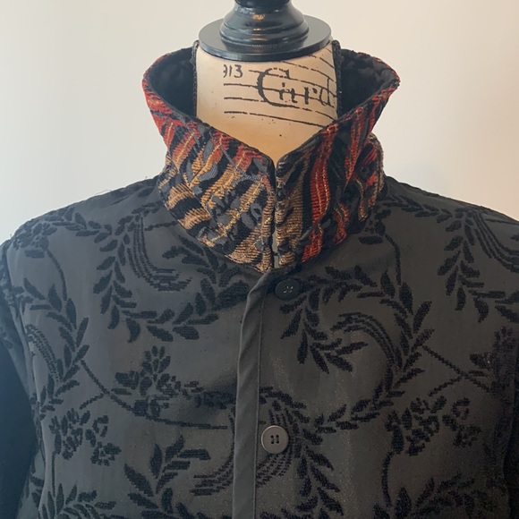 Vintage reversible tapestry jacket - Picture 8 of 12